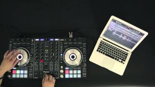 Pioneer DJ DDJSX2 Controller for djay by Algoriddim  Scratch Session [upl. by Vania]