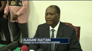 Côte dIvoire  la victoire dOuattara contestée [upl. by Ripp]