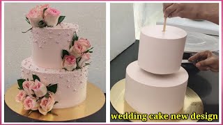 wedding anniversary cake  two tier wedding cake 3 kg cake design  anniversary cake design cake [upl. by Pang621]