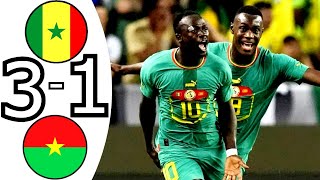 Senegal vs Burkina Faso31 Senegal vs Burkina Faso AFCON 2021 All Goals Highlights [upl. by Ruiz]