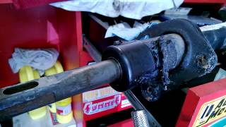 Steering Column Bearing Upgrade Part 2  Greasing Steering Bearing and Metal Collar Option [upl. by Nanam138]