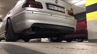 BMW e46 330i cold start exhaust sound schmiedmann headers  rm motors [upl. by Kora672]