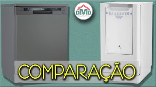 Comparação da Lava Louças Midea DWA14S e Electrolux 10S  Programa Intensivo [upl. by Krenn]