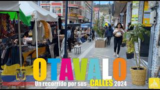 🟡 Otavalo Ecuador  Tour CALLES DE OTAVALO 2024 4k otavalo ecuador tour [upl. by Artenehs499]