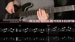 Khruangbin  Connaissais de Face Bass Line wtabs and standard notation [upl. by Tubb]