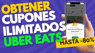 ✅ Obtener CUPONES para UBER EATS Descuentos en Pedidos y Envíos Gratis Cualquier País Comida Gratis [upl. by Rodmun]