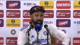 Rohit Sharma Press Conference [upl. by Orban105]