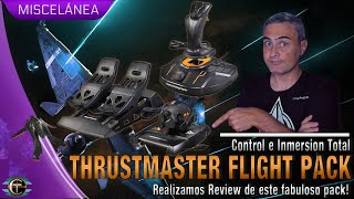 Review Thrustmaster T16000M Flight Pack [upl. by Donaugh]