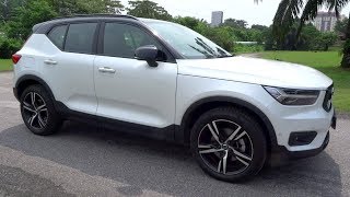 2019 Volvo XC40 T5 AWD RDesign StartUp and Full Vehicle Tour [upl. by Wavell]