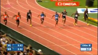 100m Yohan Blake 969 Lausanne 2012 [upl. by Erelia]