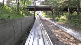 Rodelbaan links  Duinrell  Sommerrodelbahn  POV [upl. by Kadner]