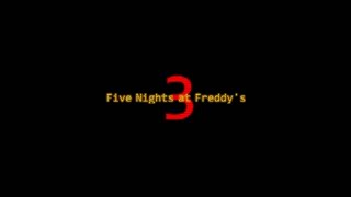 Main Theme InGame Edition  Five Nights at Freddys 3 [upl. by Rohpotsirhc]