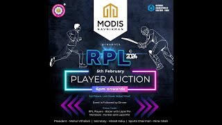 RPL 2024 PLAYER AUCTION 5TH FEB [upl. by Areid]