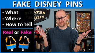 Fake Disney Pins  What they are  How to tell a fake from a real pin  Side by side comparisons [upl. by Ramedlav]