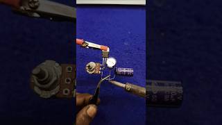 VOLTAGE REGULATION TECHNIQUE WITH LM317T⚡️⚡️👆youtubeshorts electronic [upl. by Colombi968]