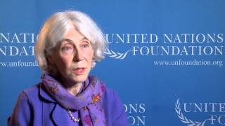 Emma Rothschild What message do you have for UN Foundation supporters [upl. by Erickson870]