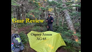 Osprey Atmos AG 65 Backpack Review [upl. by Cook319]