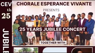 CHORALE ESPERANCE VIVANTE 25 YEARS JUBILEE CONCERT LIVE [upl. by Handal]