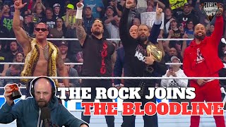 The Rock Joins The Bloodline and Turns Heel  Notsam Wrestling EMERGENCY Pod [upl. by Frodine522]