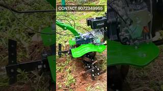 KIRLOSKAR TILLER MIN T 55 HP WEEDER DEMO KOZHIKODE KERALA gardentiller Kirloskar rotarytiller [upl. by Valsimot856]