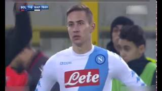 Bologna vs Napoli 04022017  Marko Rog highlights [upl. by Branch]