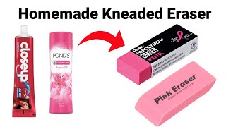 How to make Kneaded Eraser at homeDIY Eraser homemade Kneaded Eraser Moldable Eraser [upl. by Anderson]