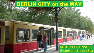 Berlin city on the way 121Schlachtensee SstationDirectly at the SchlachtenseeSub in 20 lang [upl. by Gnoy687]