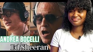 Andrea Bocelli And Ed Sheerans quotperfect Symphonyquot Reaction [upl. by Ellimahs]