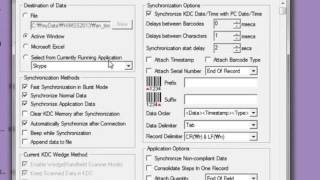 Bluetooth barcode scanner KDC and Windows PC SPP Bluetooth Profile with KTSync [upl. by Lynelle]