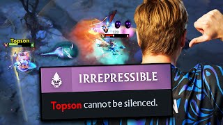 How Topson plays SILENCER MID in 737 🤫 [upl. by Sheelah]