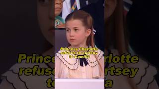 Princess Charlotte refuses to curtsey to Camillashortvideo history [upl. by Chobot687]