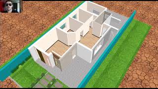 CASAS SIMPLES EM 3D [upl. by William27]