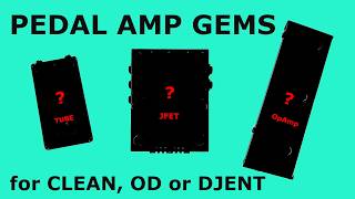 3 GREAT ANALOG Pedal Amps amp Pedal Platforms [upl. by Knowland630]