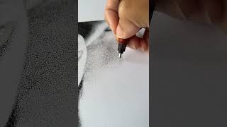 pointillism dessin pointillisme drawing art stipplingart dots stippling lapointilleuse [upl. by Anitsuga]