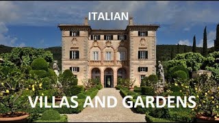 ITALIAN VILLAS AND GARDENS [upl. by Mettah341]