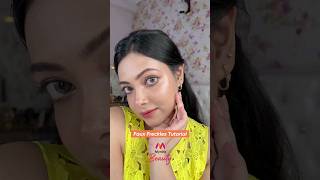 Faux Freckles Tutorial  How To Get Fake Freckles  Makeup Hacks DIY  Myntra shorts [upl. by Sherburne146]