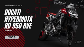 2025 Ducati Hypermotard 950 RVE New Model With Cooler Appearance Than Kawasaki KX250 [upl. by Leirbaj]