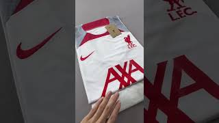 football 20232024 Liverpool White Training Jersey Fan Edition Football Jersey soccer jersey [upl. by Nothsa145]