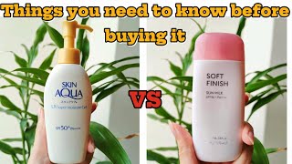 Missha soft finish VS Skin Aqua UV super moisture gel [upl. by Airekat576]