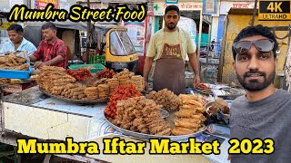 Mumbra Iftar Market 2023  Mumbra Street Food  Mumbai Street Food [upl. by Madelina]