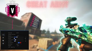 r6 CHEATING with CHEAT ARMY INTERNAL [upl. by Hedberg]