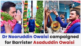 Dr Noor Owaisi campaigned for Barrister Asad Owaisi in Chandrayangutta amp urged voter to vote for MIM [upl. by Vardon962]