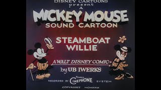 Steamboat Willie 48 fps frames per second [upl. by Eentruoc]