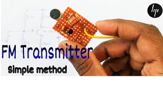 FM Transmitter using Bc547 Transistor [upl. by Elyrad590]