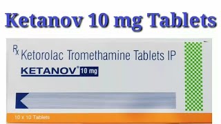 Ketanov 10 mg Tablets  Uses Side Effects and Price [upl. by Manheim]