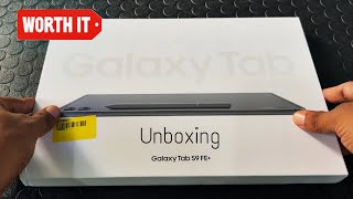 Samsung Galaxy S9 FE Tablet  Unboxing review and Accessories [upl. by Yuht890]