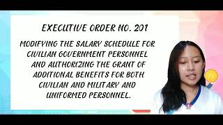 SALARY STANDARDIZATION LAW OF 2015 GROUP 3 REPORT [upl. by Loni]