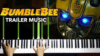 Bumblebee 2018 Official Trailer Music Piano  SHEETSSYNTHESIA [upl. by Bisset]