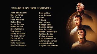 Ballon dOr 2024 Nominees revealed with Messi and Ronaldo NOT included  Morning Footy  CBS Sports [upl. by Elspeth]