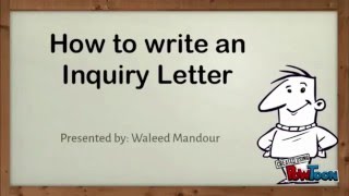 Inquiry Letter in Just 2 mins [upl. by Pironi]